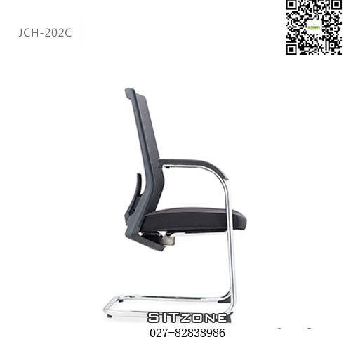武汉办公椅JCH-K202C侧视图